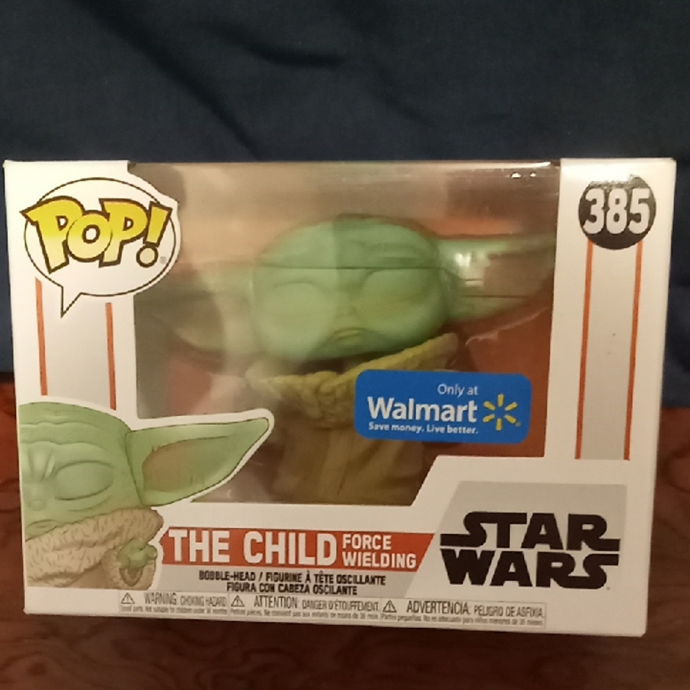Star Wars The Child Force Wielding Figure - Green